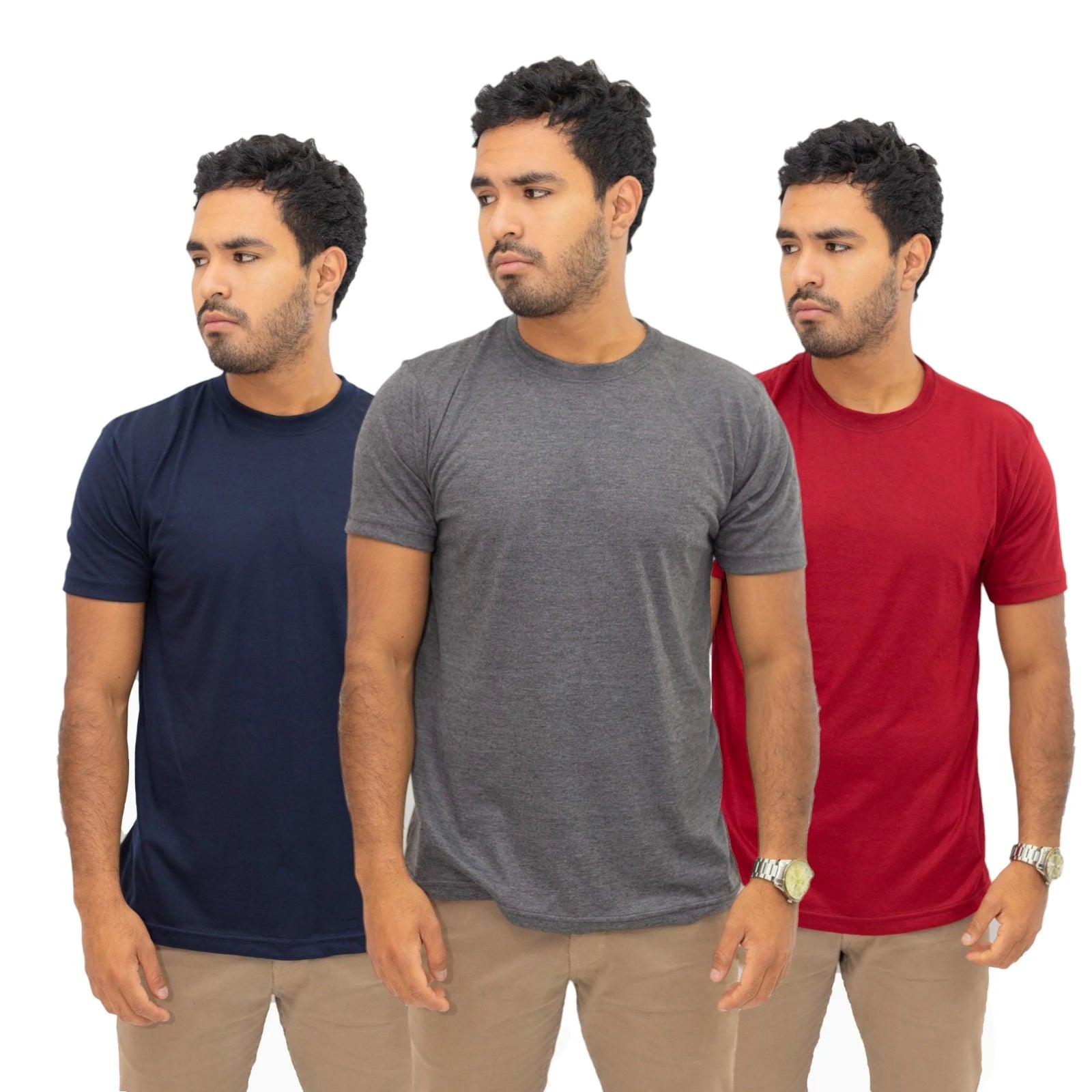 🔥PACK SORPRESA x 3 Polos MANGA CORTA BASIC - 1 Pack x S/19.50