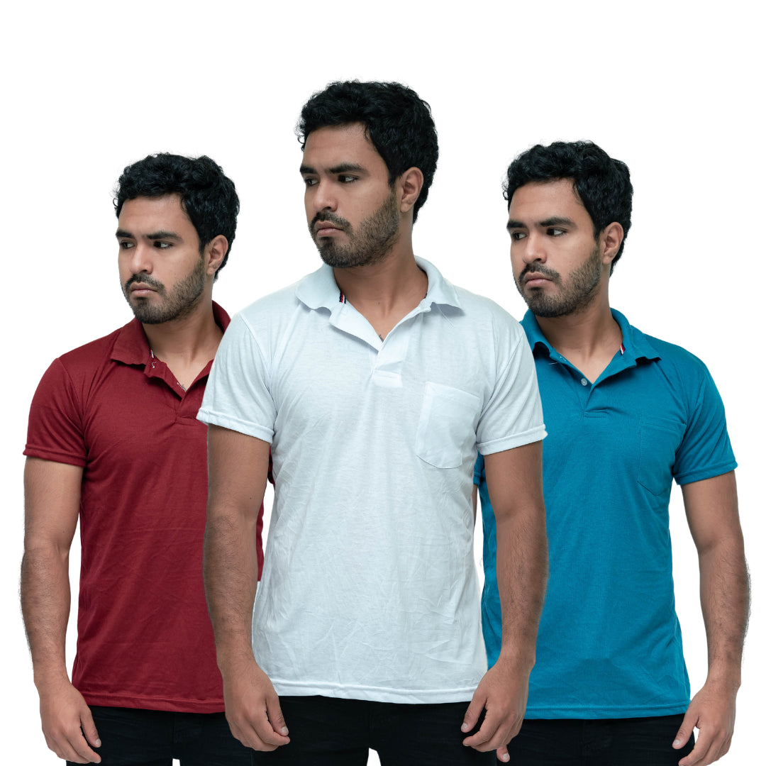 🔥PACK SORPRESA x 3 POLO CAMISERO - 1 Pack x S/31.50