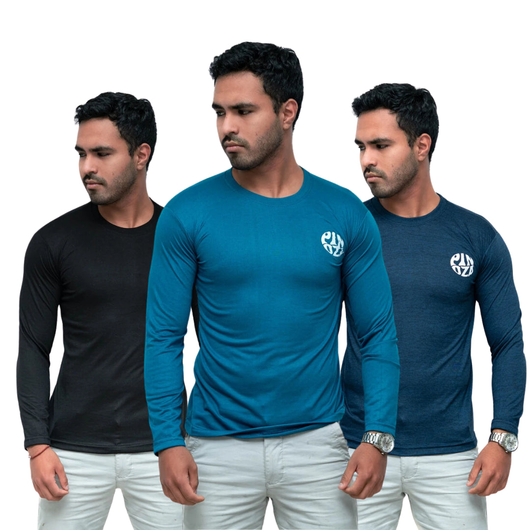 SET MISTERIOSO x 3 POLOS M/L PINOZA