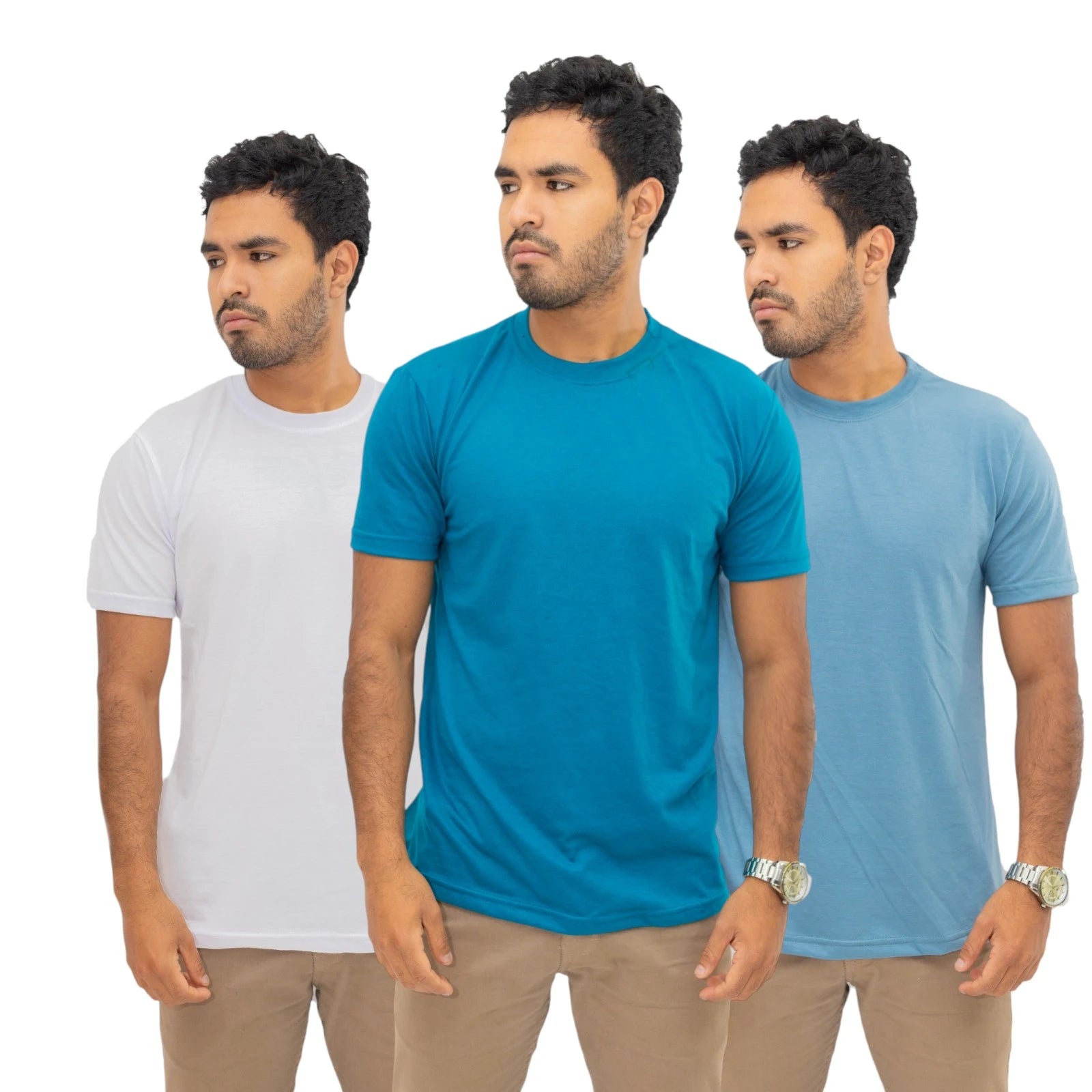 🔥PACK SORPRESA x 3 Polos MANGA CORTA BASIC - 1 Pack x S/19.50