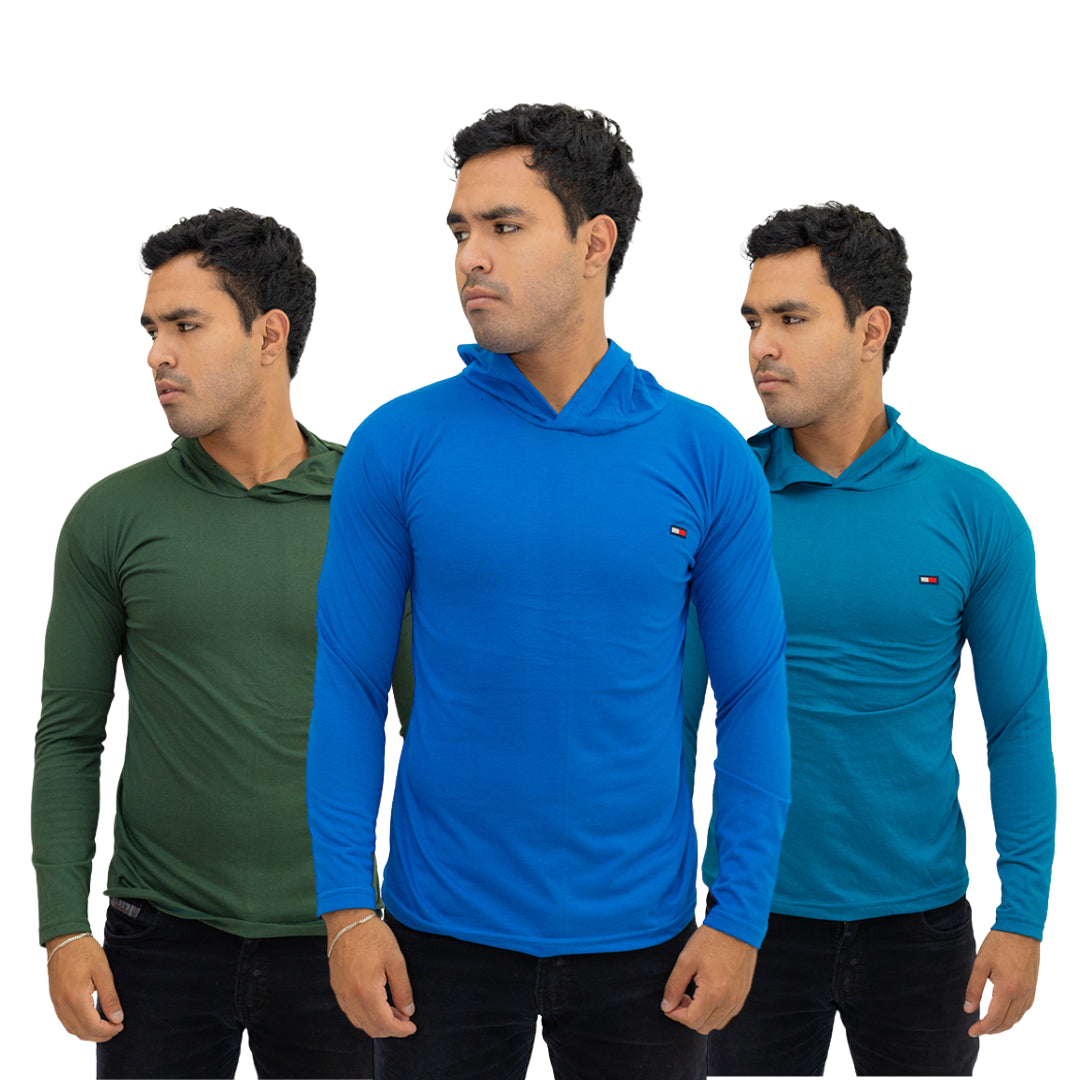 🔥PACK SORPRESA x 3 M/L CON CAPUCHA- 1 Pack x S/25.50