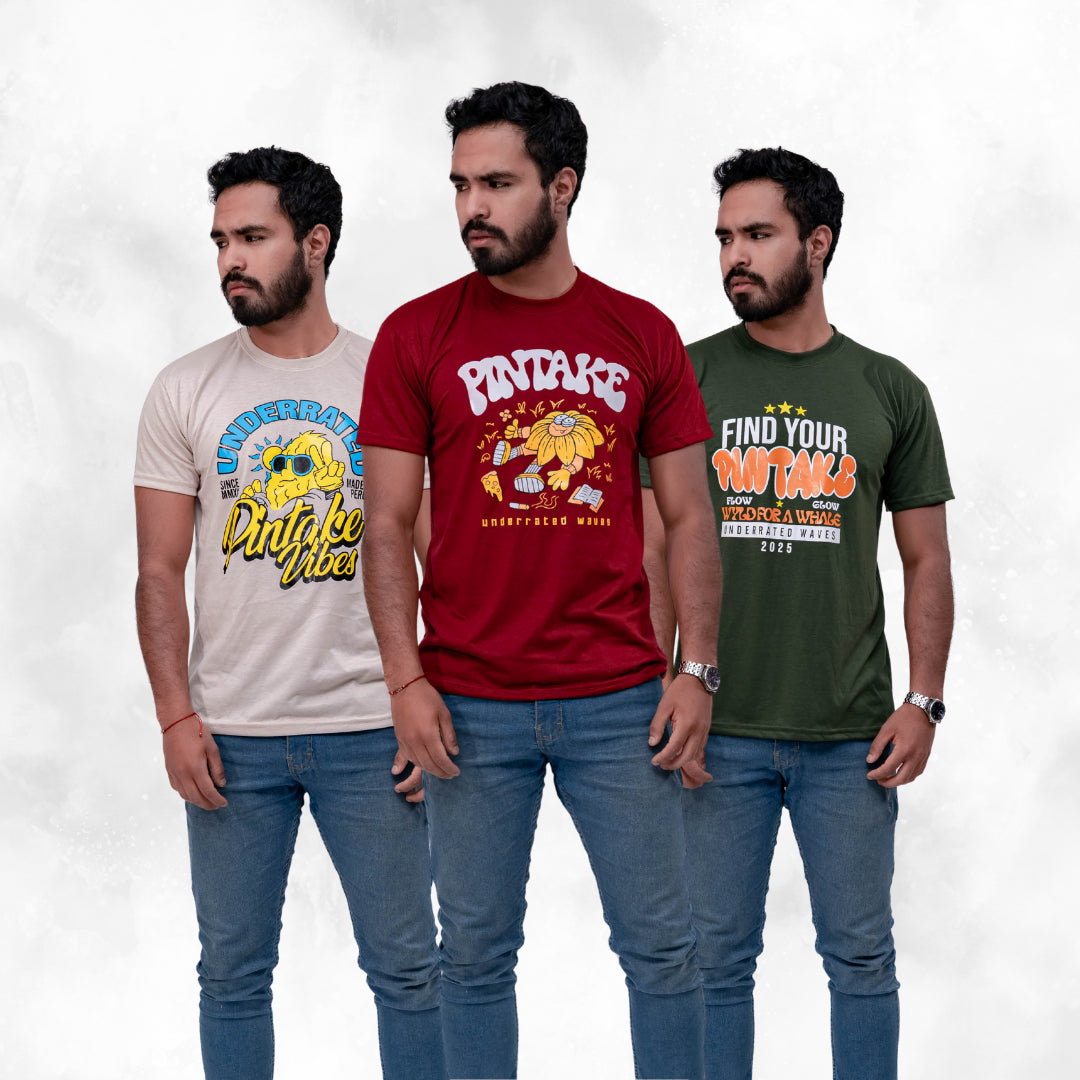 🔥PACK SORPRESA x 3 POLO PINTAKE - 1 Pack x S/22.50