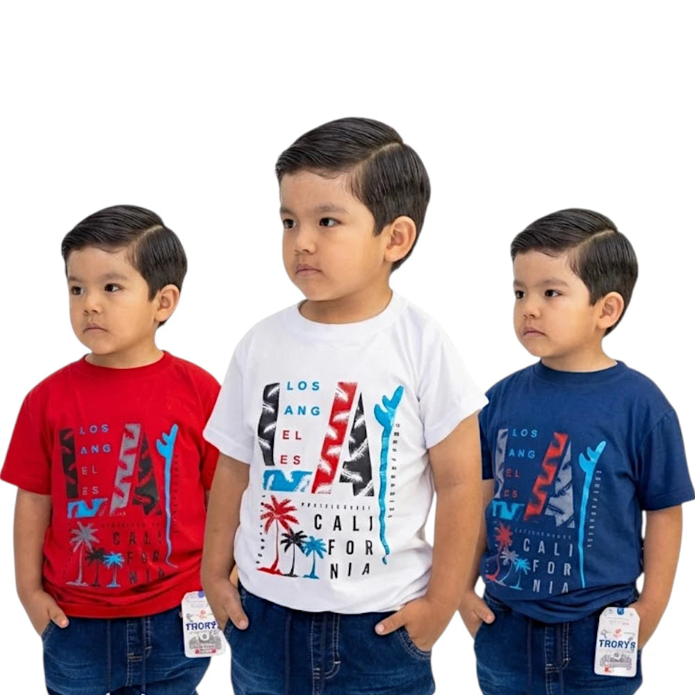 SET MISTERIOSO x 3 POLOS NIÑO