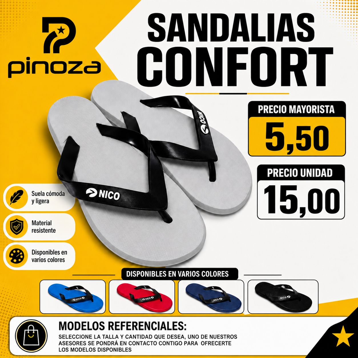 SANDALIA CONFORT NICO