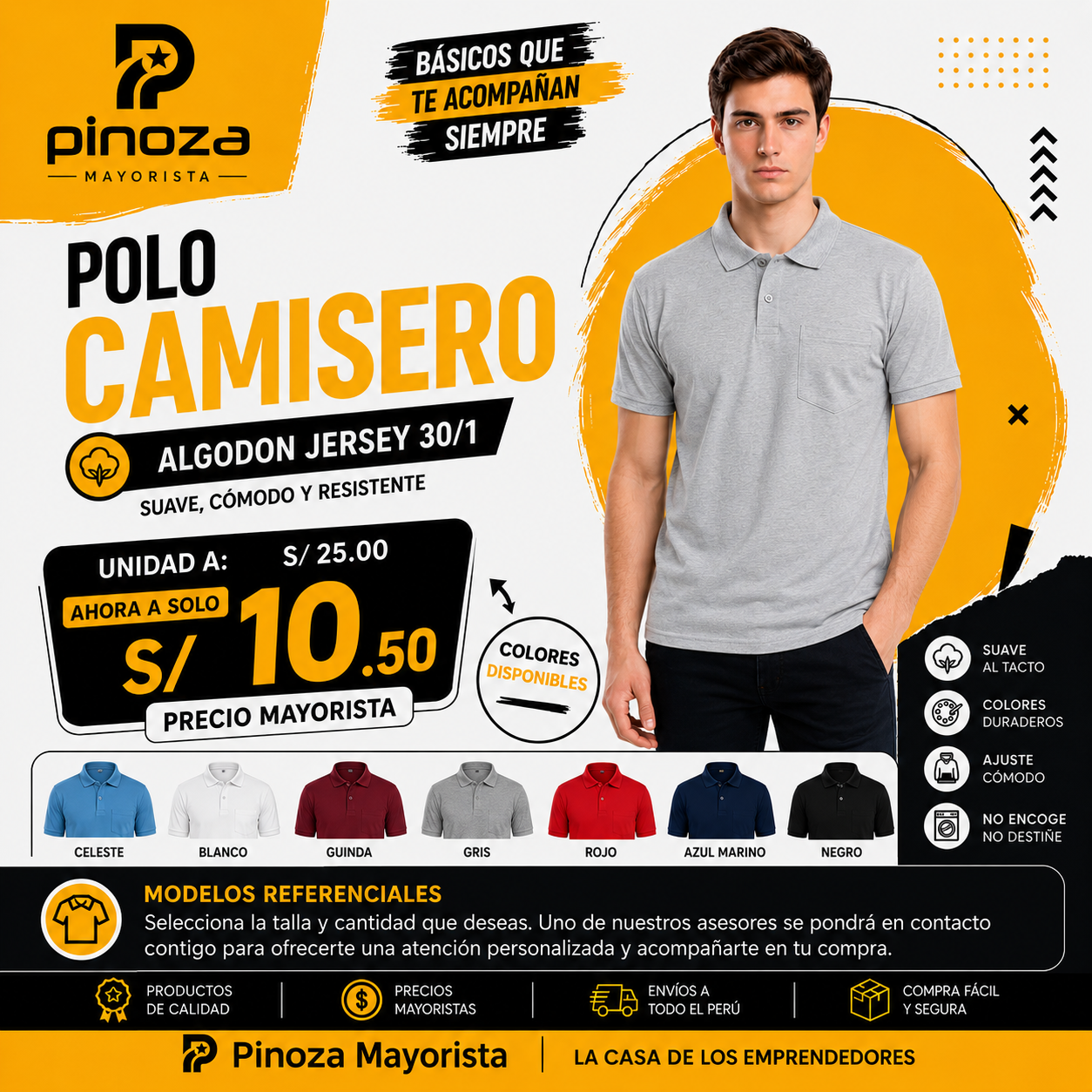 POLO M/C CAMISERO
