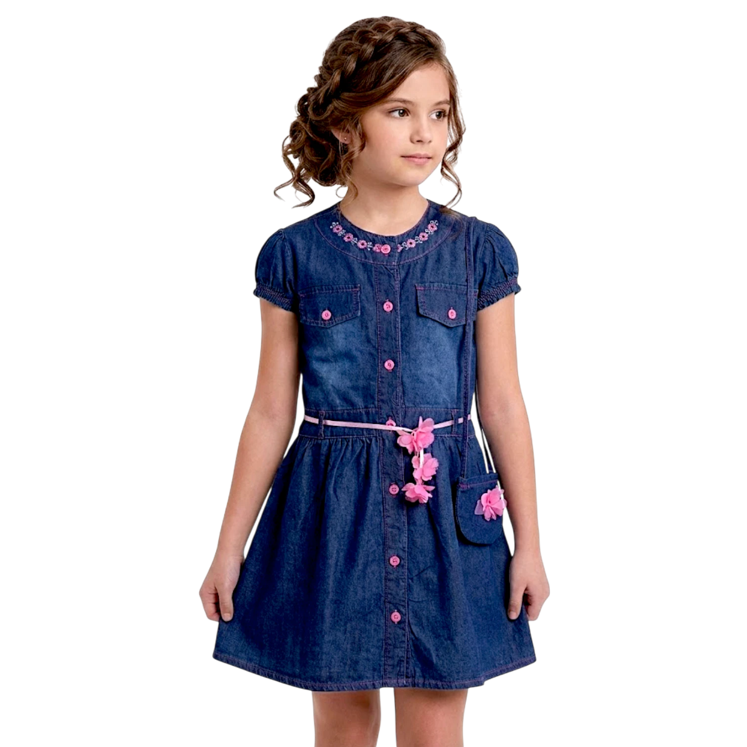 VESTIDO JEANS NIÑA ZUMY