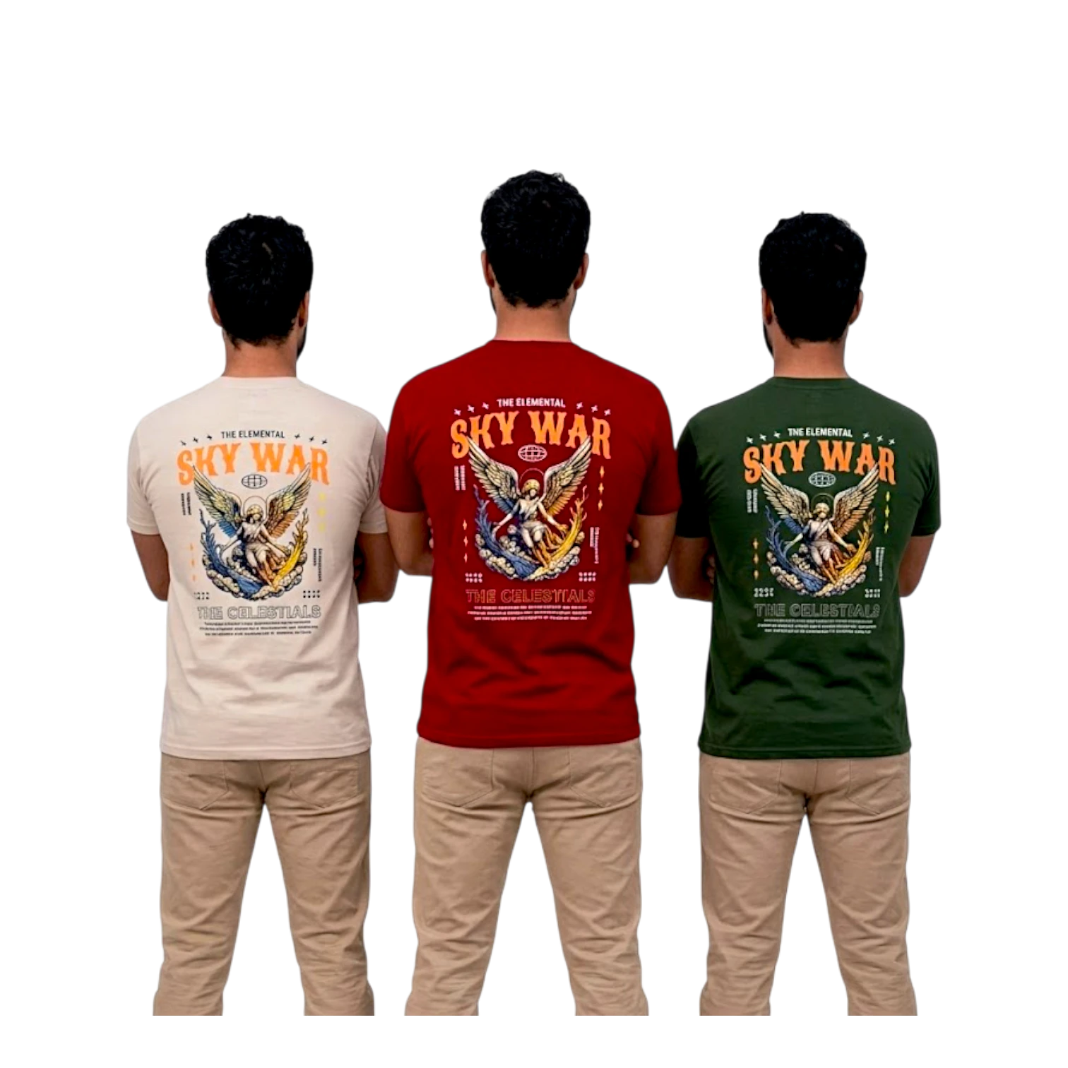 🔥PACK SORPRESA x 3 POLO SKY WAR - 1 PACK x S/22.50