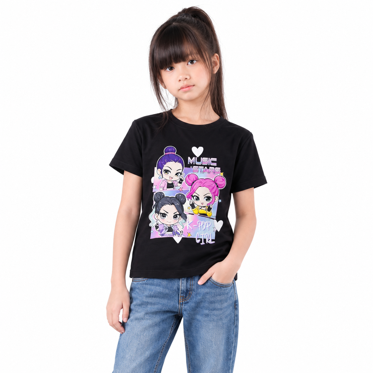POLO NIÑA ANIME M/C PNZ