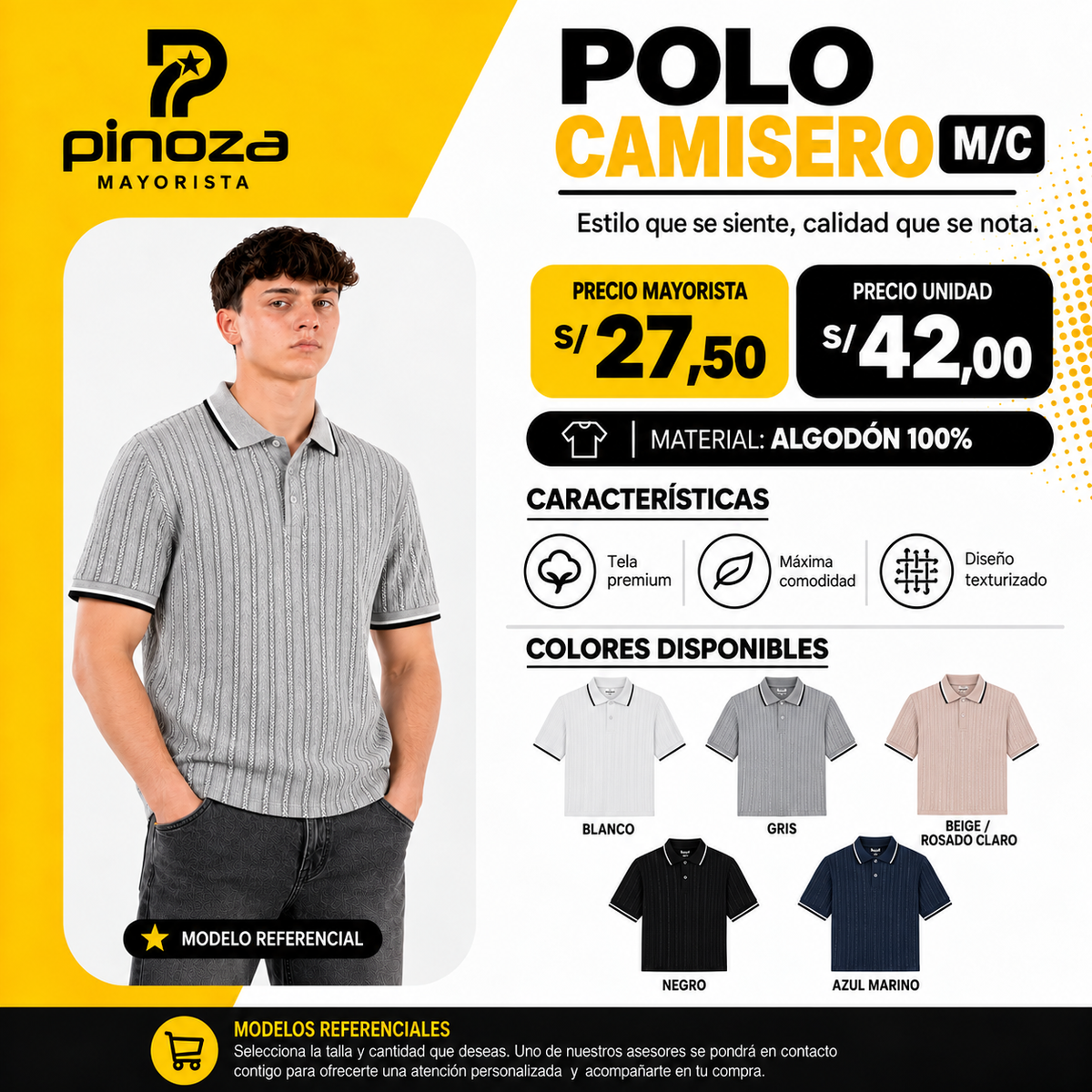 POLO CAMISERO M/C