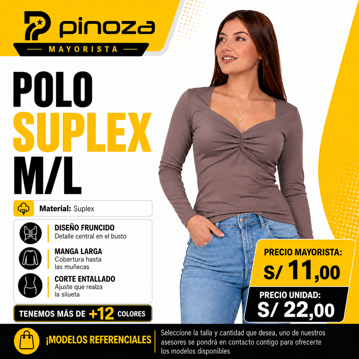 POLO SUPLEX M/L