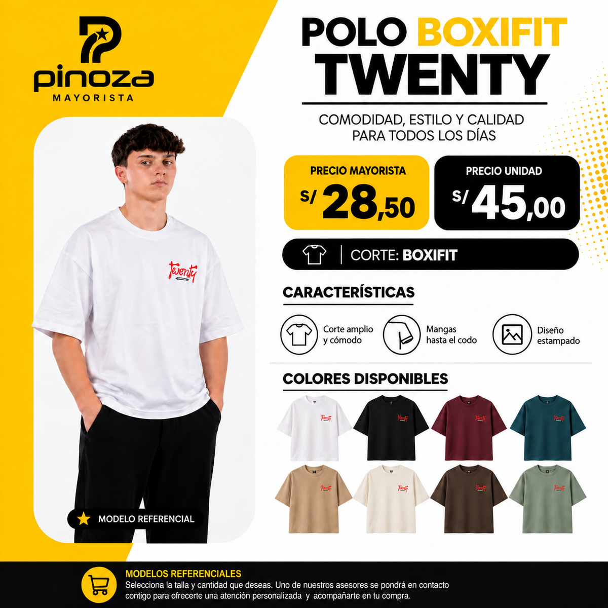 POLO BOXIFIT TWENTY