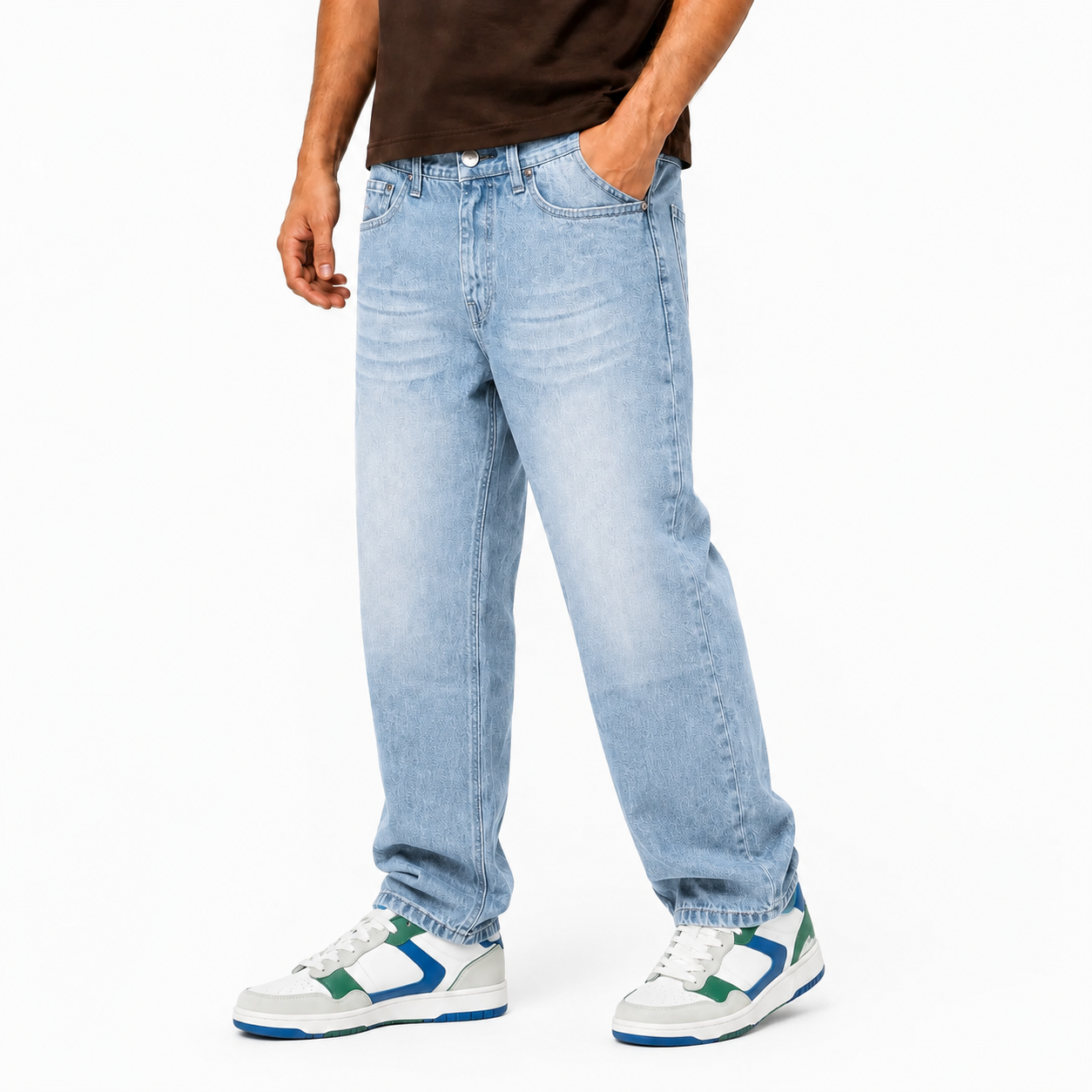 PANTALON BAGGY JEANS