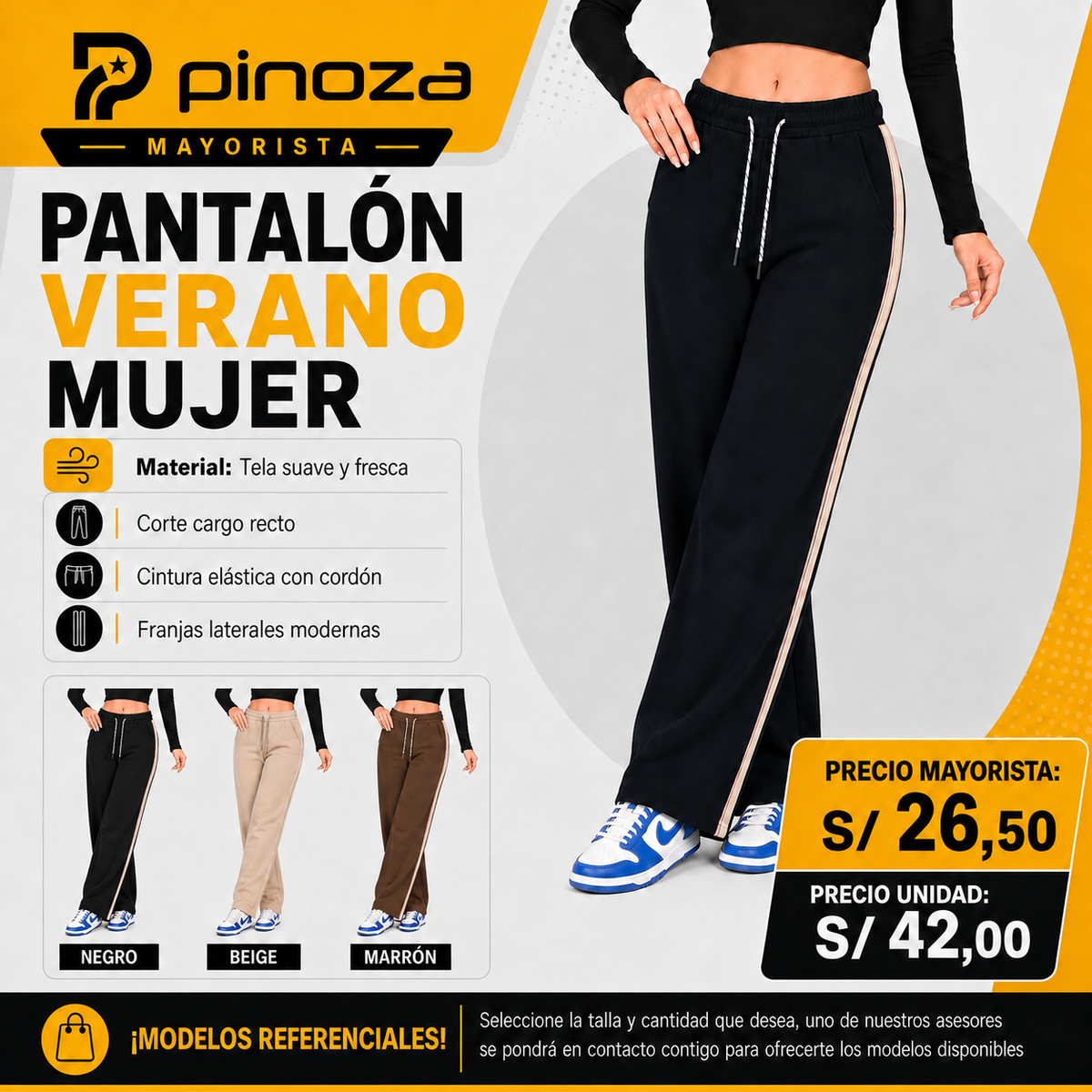 PANTALON VERANO MUJER