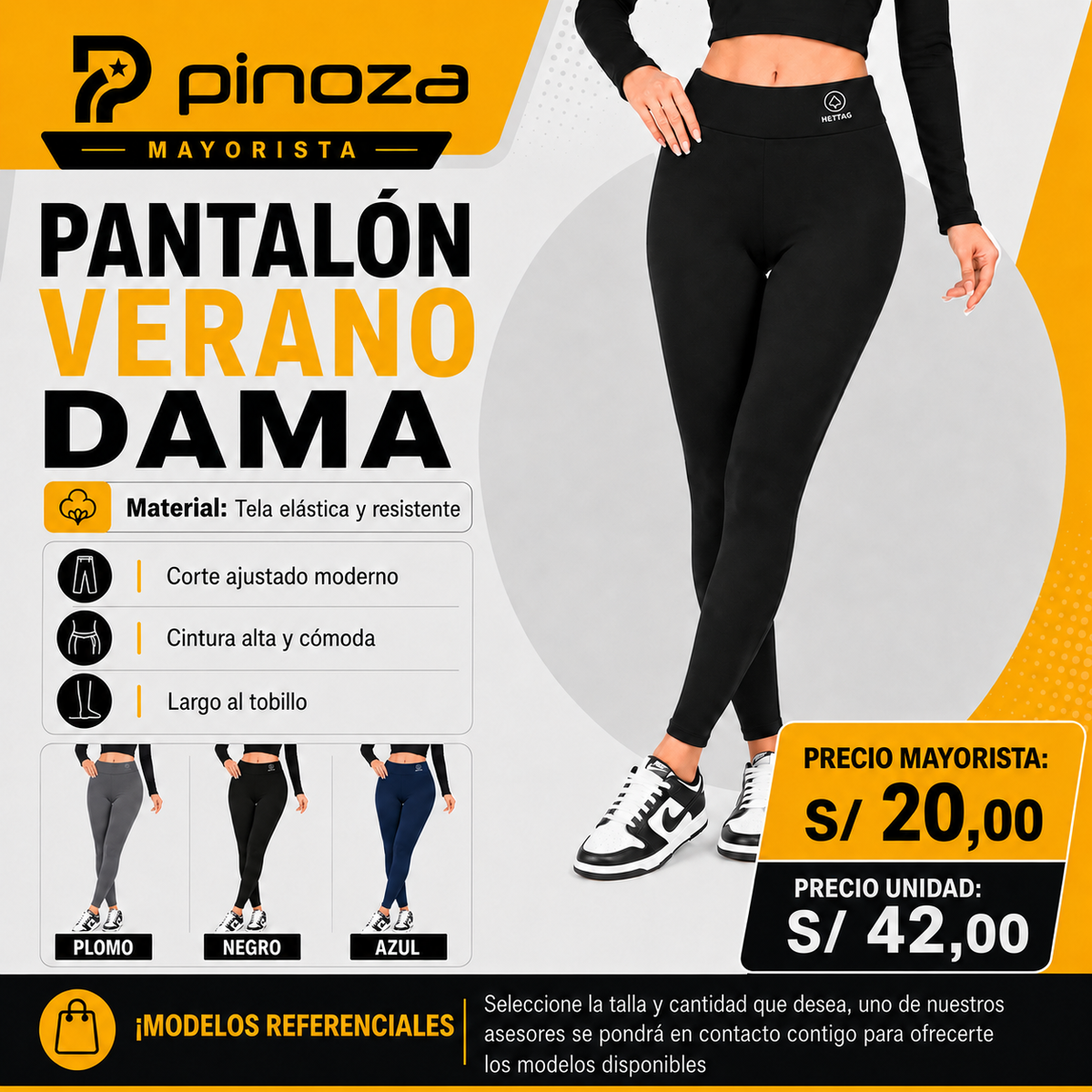 PANTALON VERANO DAMA