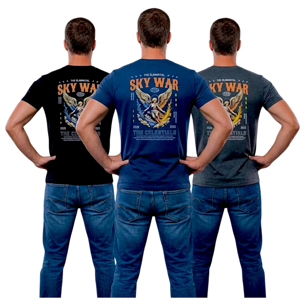 SET MISTERIOSO x 3 POLO ESTAMPADO