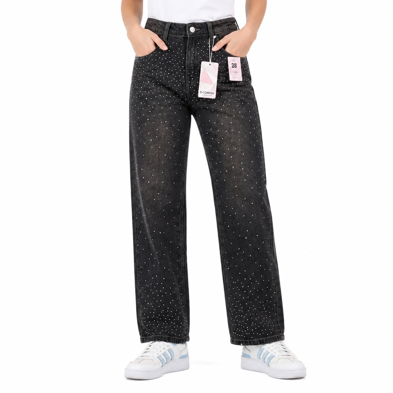 PANTALON BAGGY BRILLO