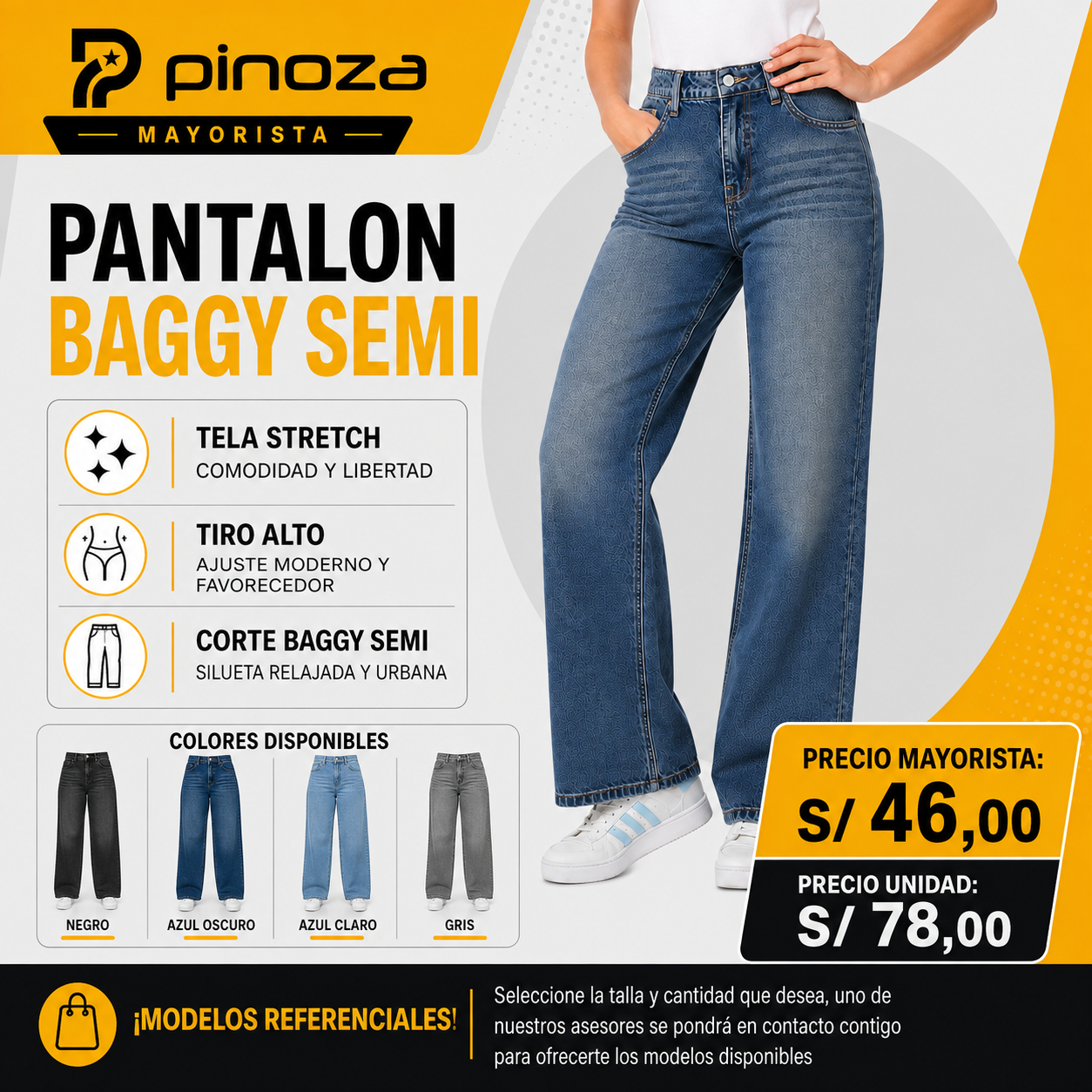 PANTALON BAGGY SEMI CADERA