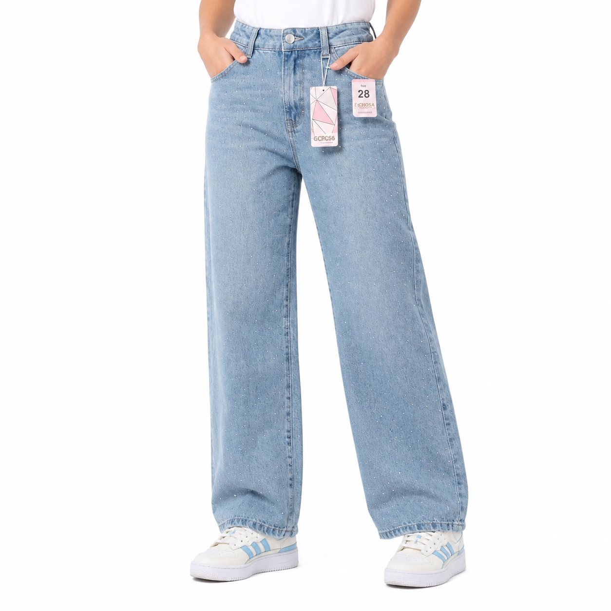 PANTALON BAGGY BRILLO