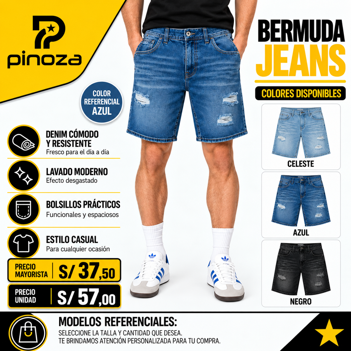BERMUDA JEANS