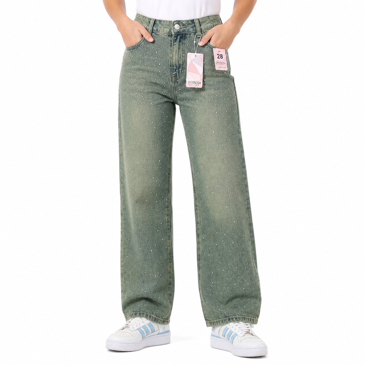 PANTALON BAGGY BRILLO