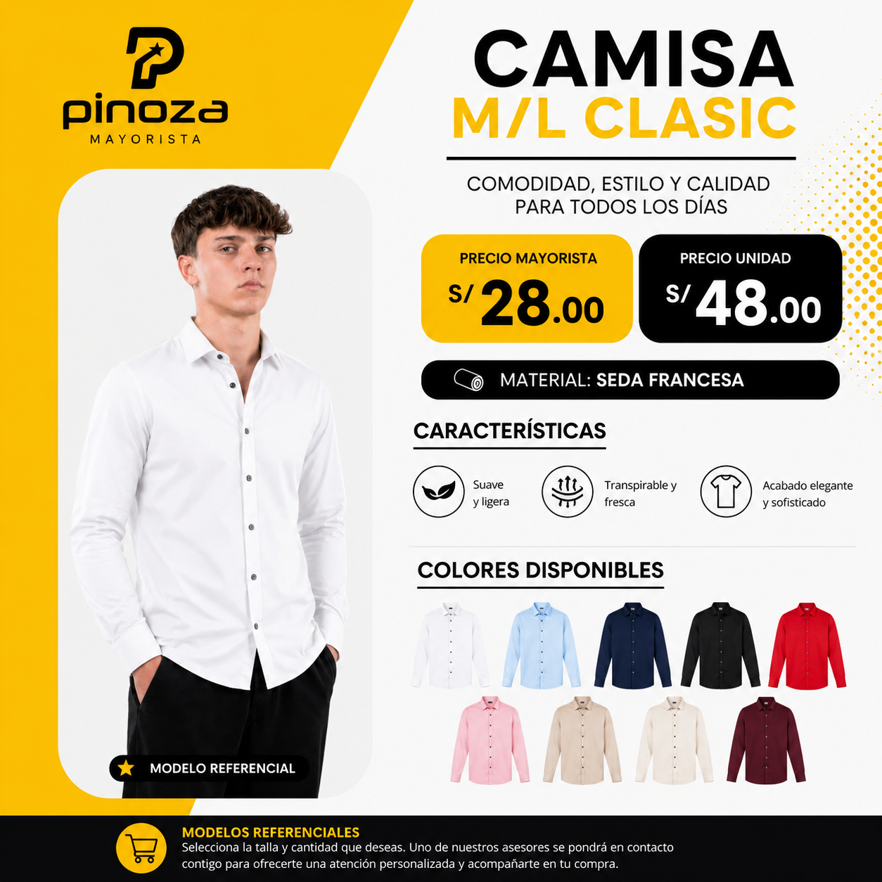 CAMISA M/L CLASIC
