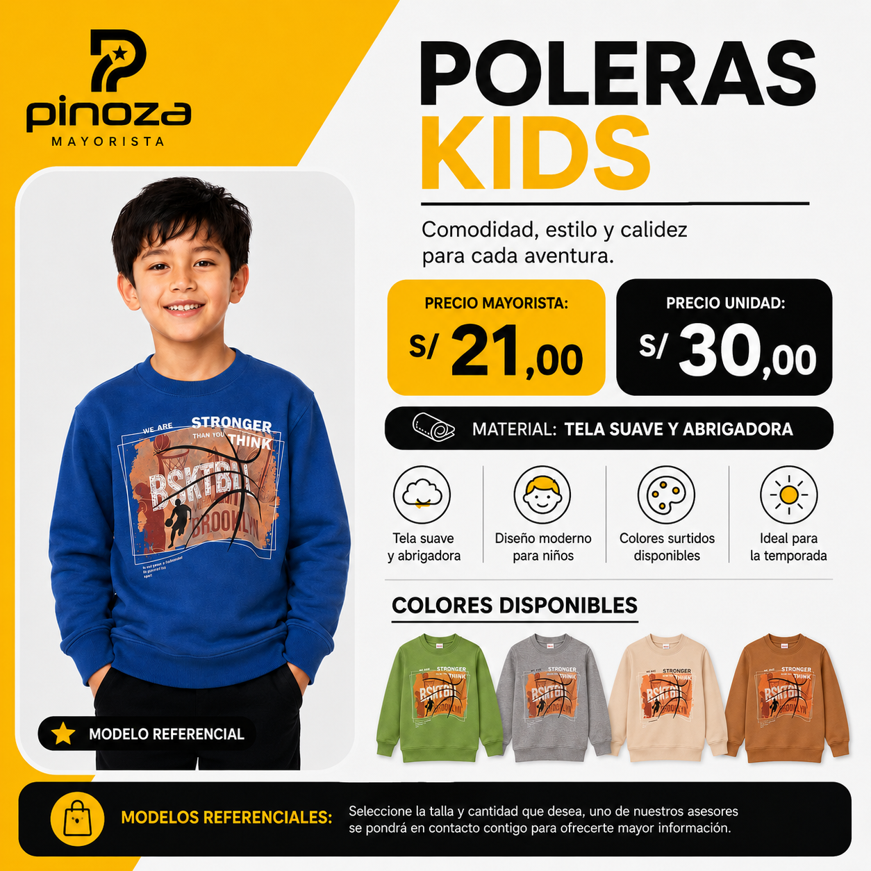 POLERA ESTAMPADO KIDS