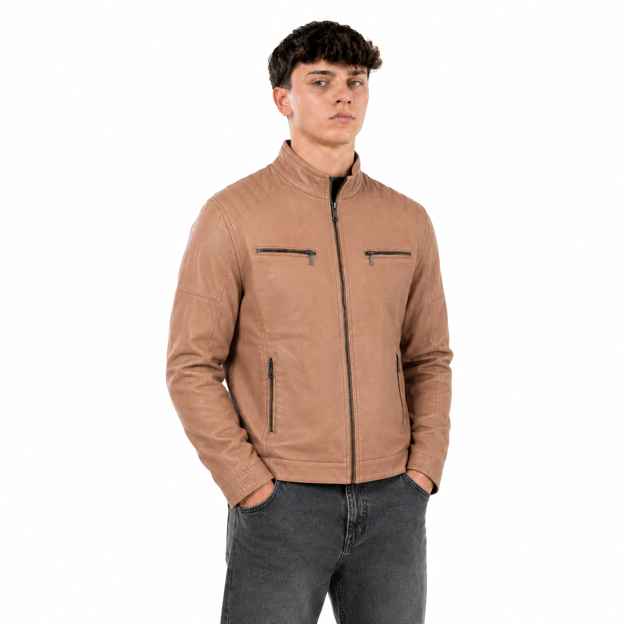 CASACA CUERINA MEN