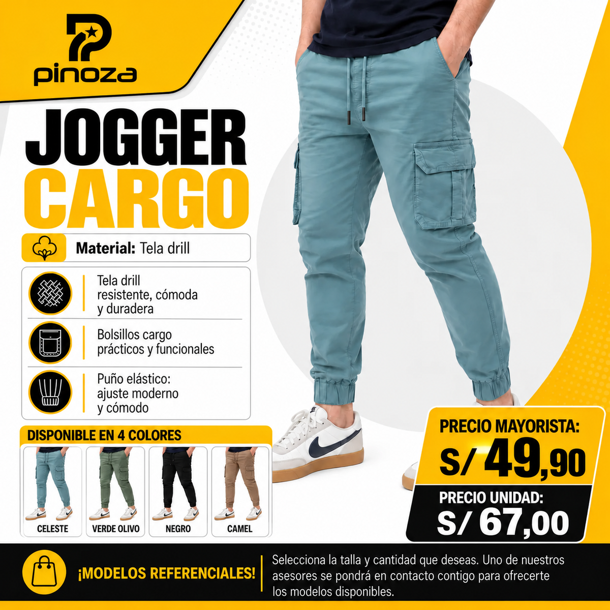 JOGGER CARGO E.