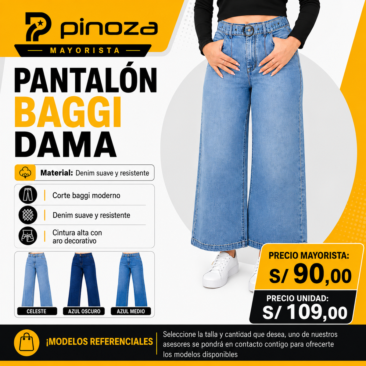 PANTALON BAGGY DAMA