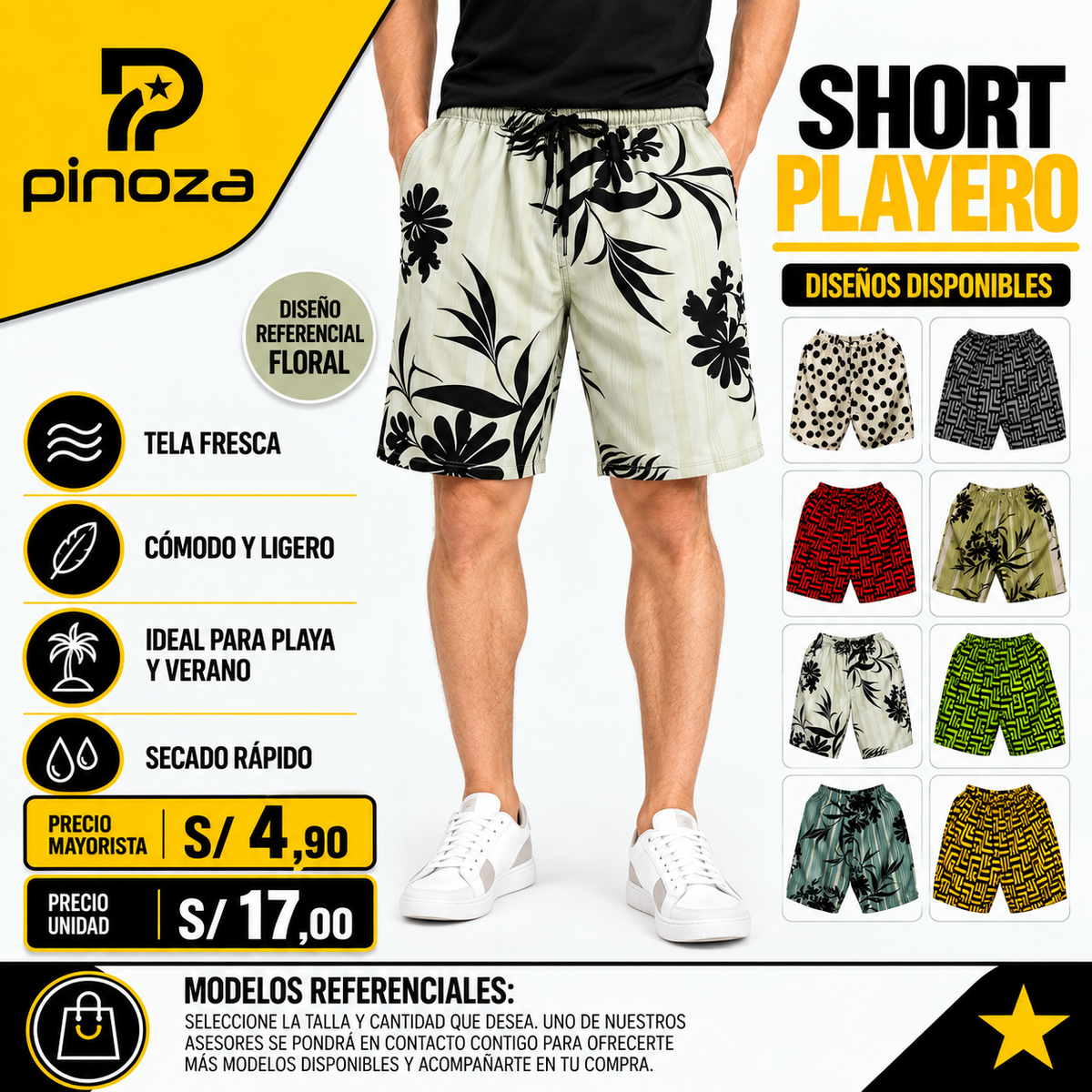 SHORT PLAYERO