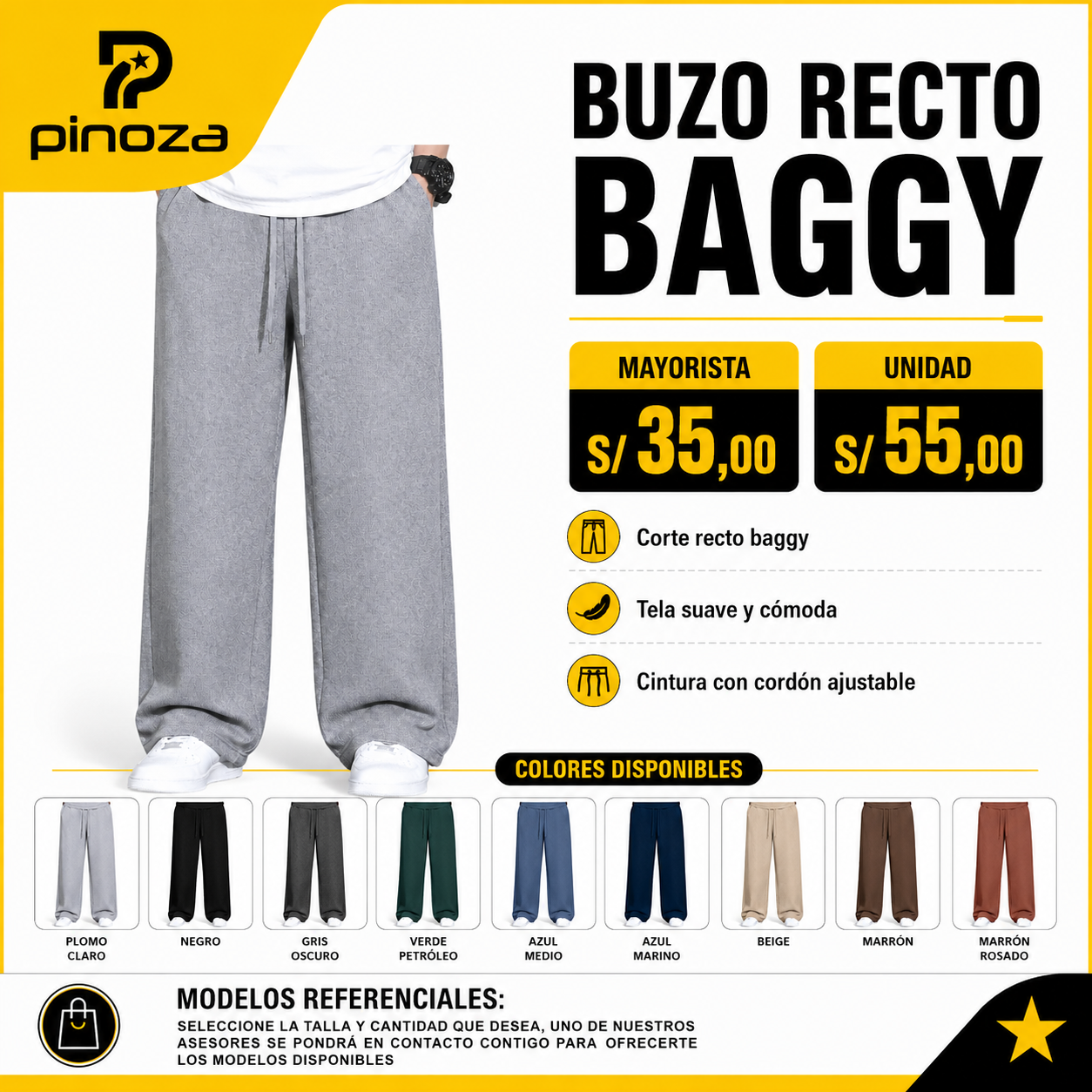 BUZO RECTO BAGGY
