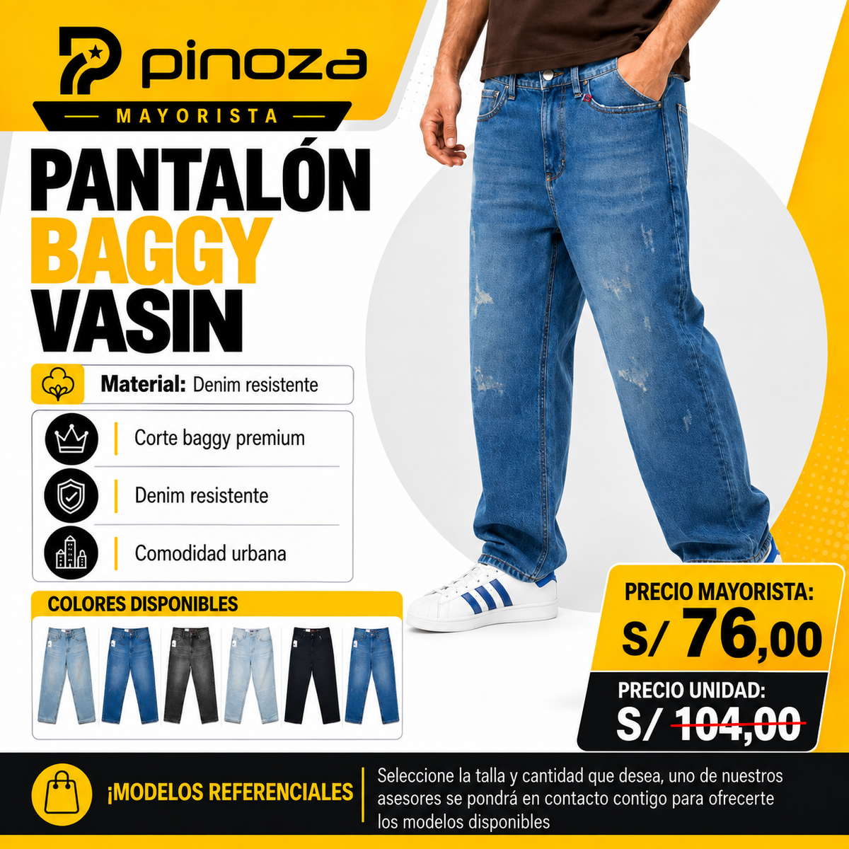 PANTALON BAGGY MEN