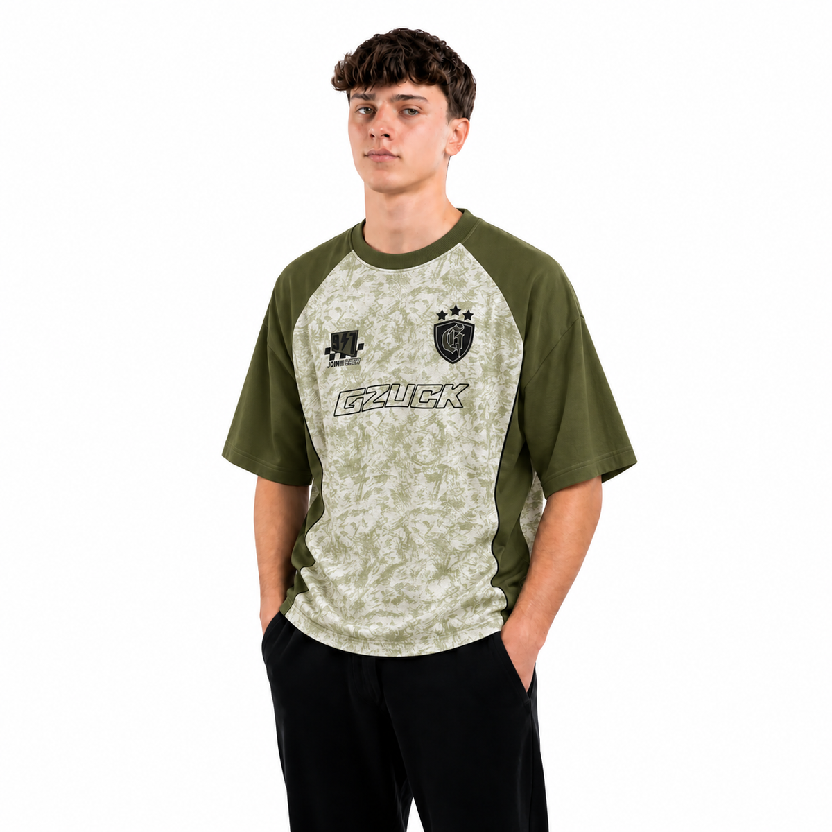 POLO JERSEY M/C OVERSIZE GZUCK