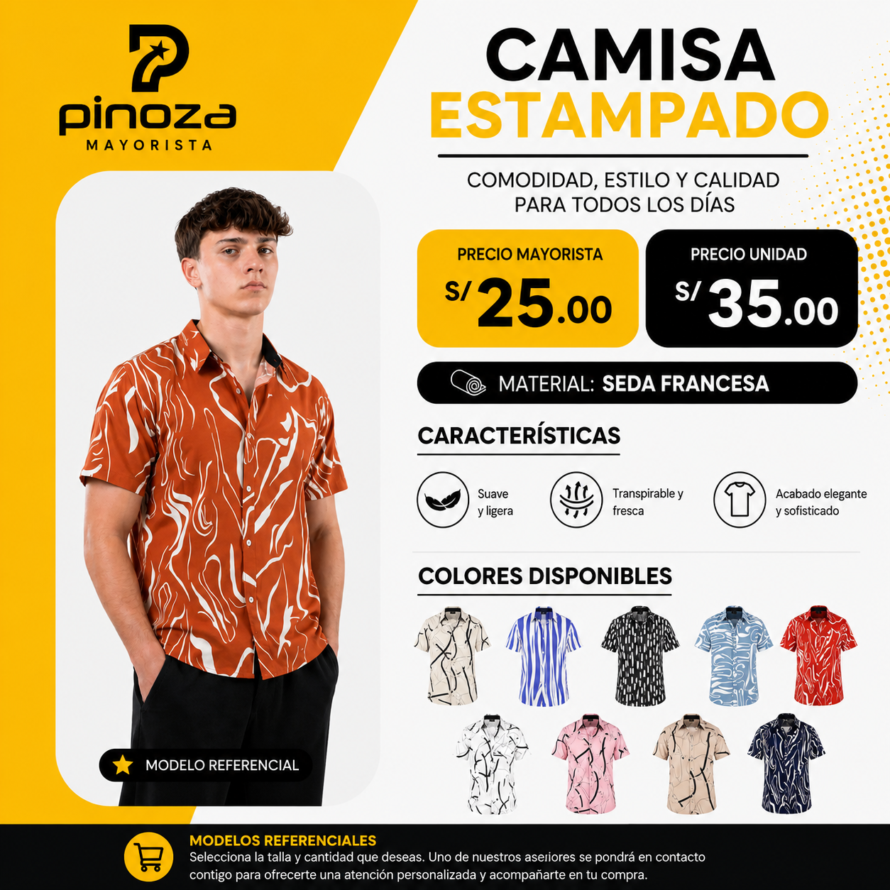 CAMISA ESTAMPADO
