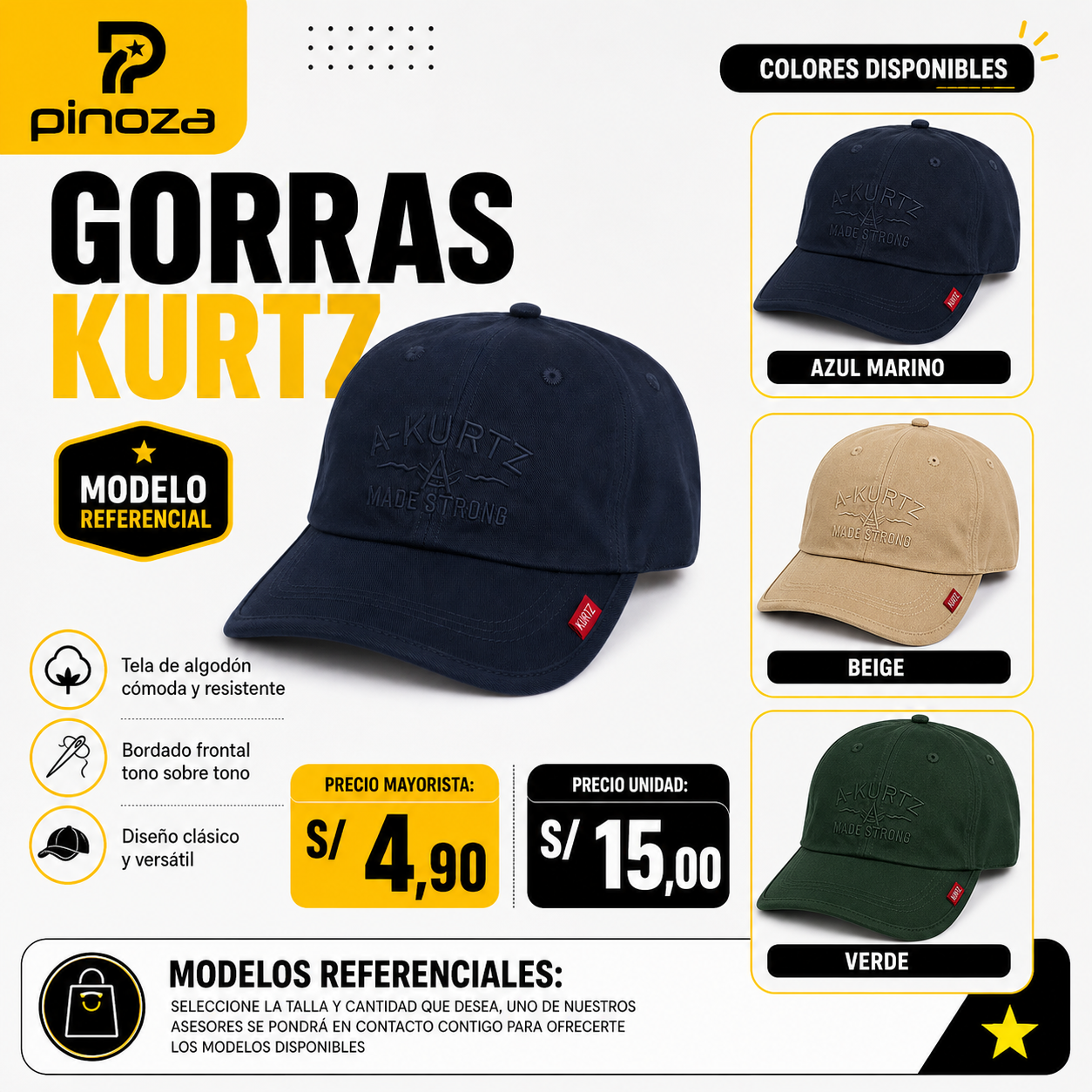 GORRAS KURTZ