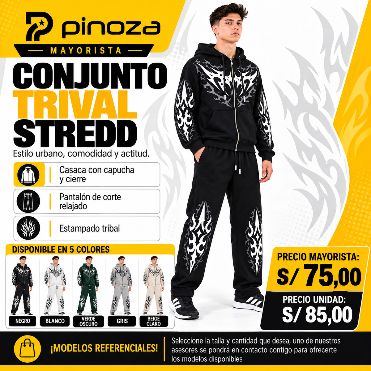 CONJUNTO TRIVAL STREDD