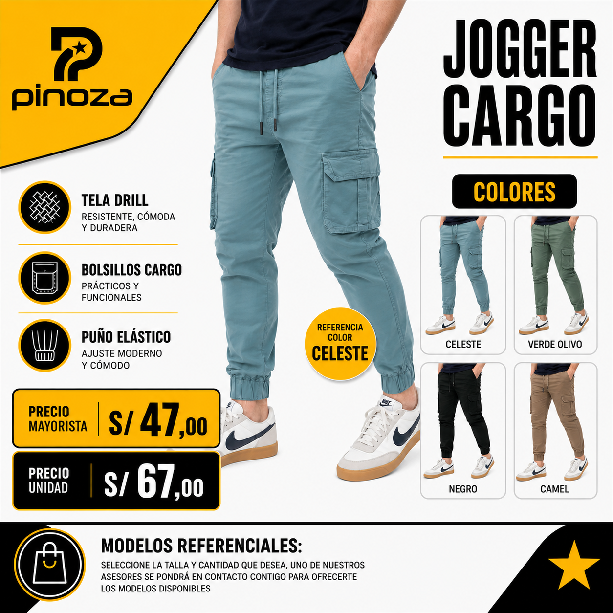 JOGGER CARGO E.