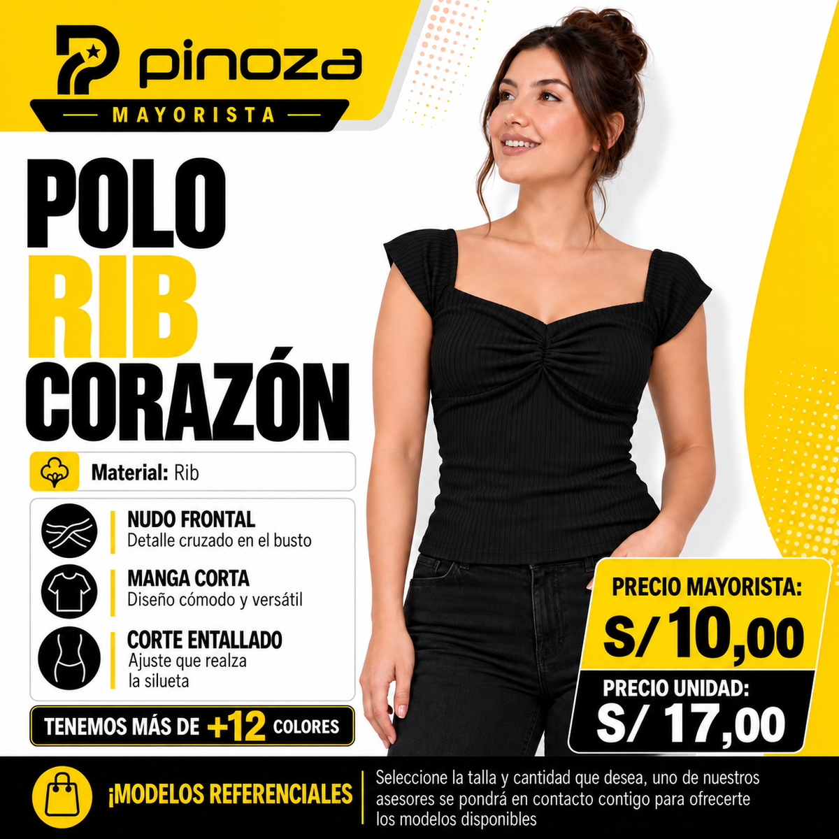 POLO RIB CORAZÓN