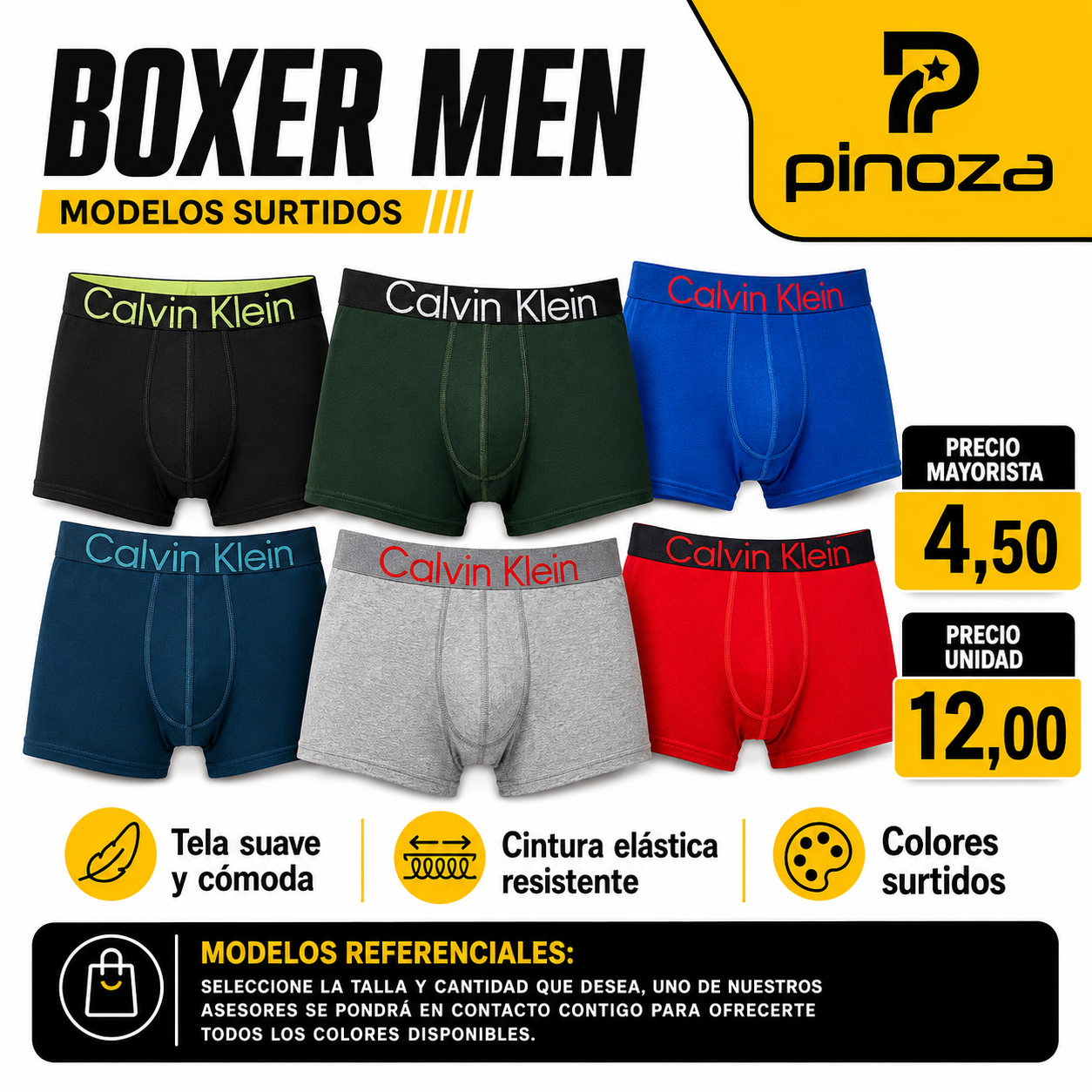 BOXER CALVIN KLEIN MEN