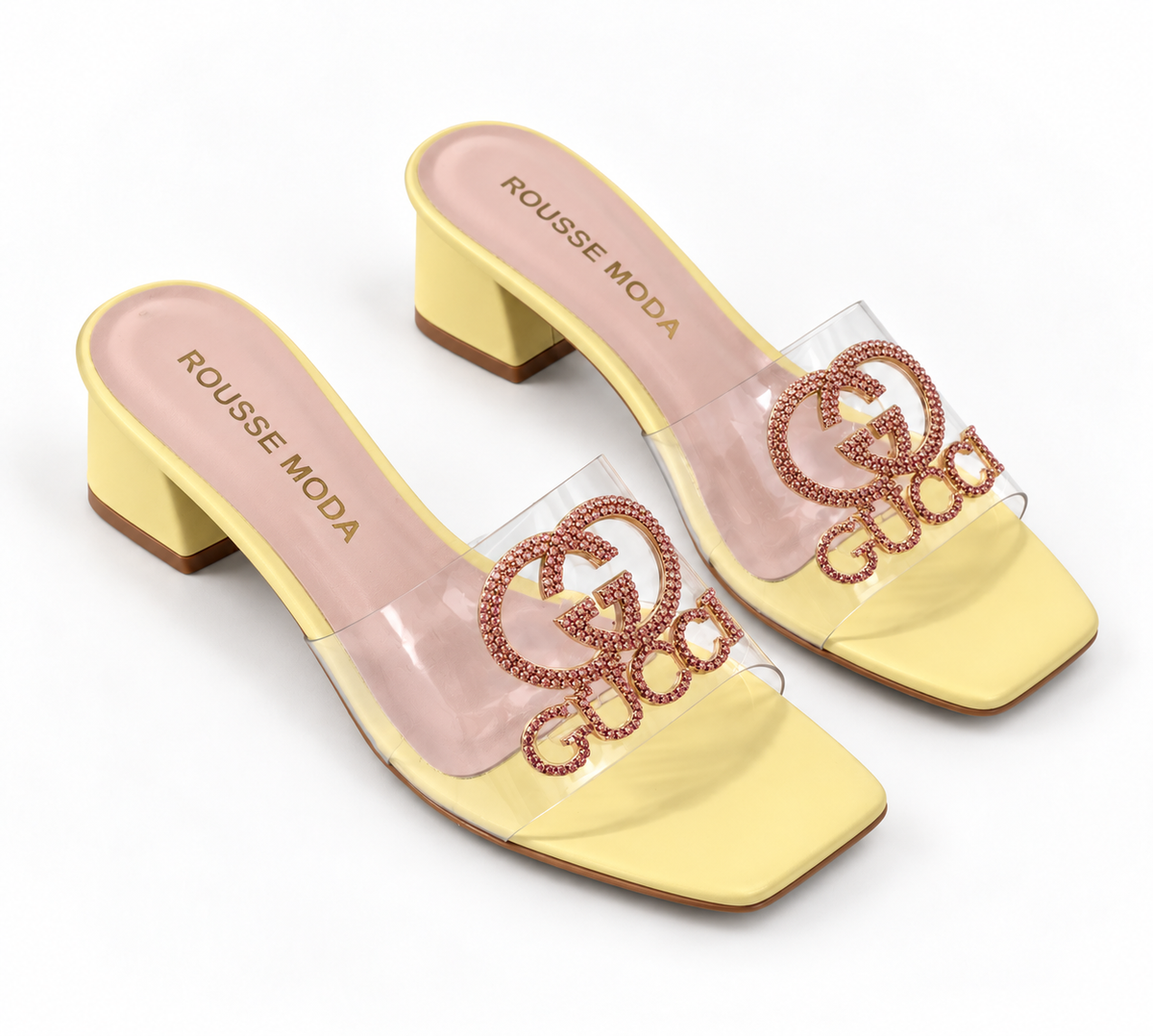 TACONES GUCCI  DAMA ROUSSE