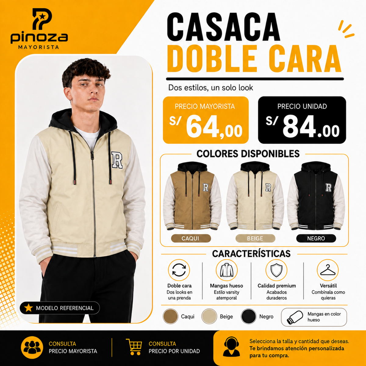 CASACA BOBLE FORRO