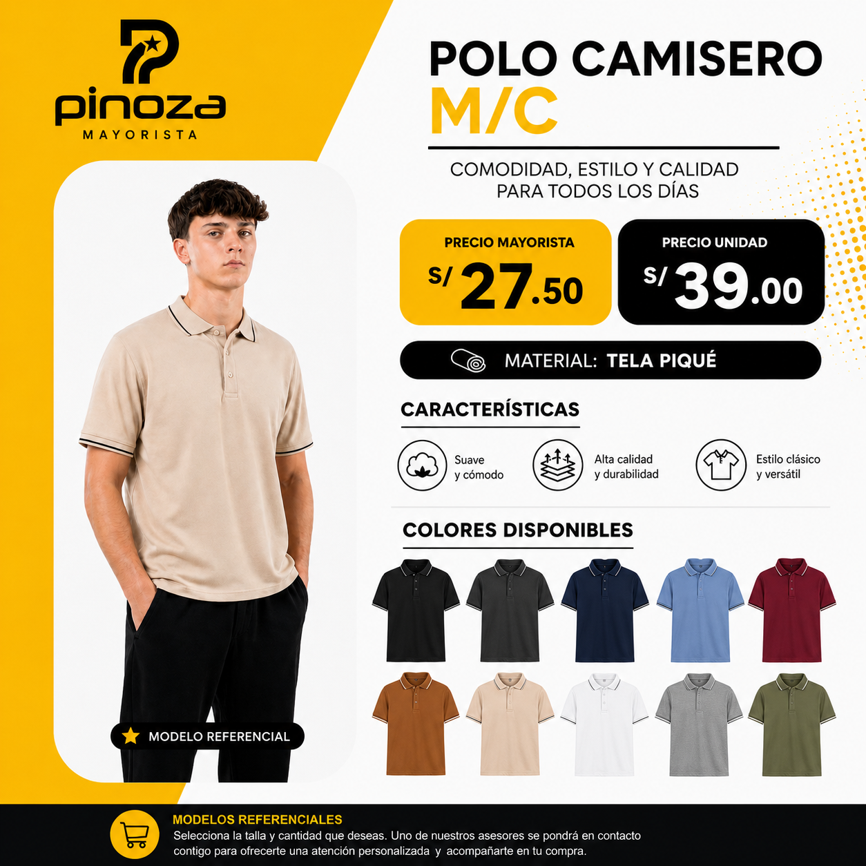 POLO CAMISERO M/C