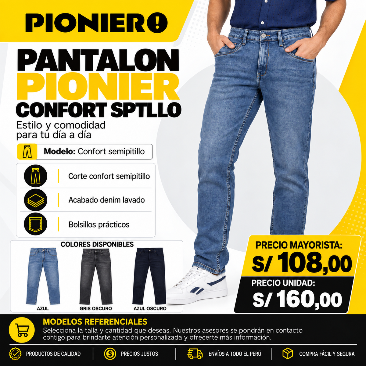 PANTALON PIONIER CONFORT SPTLLO