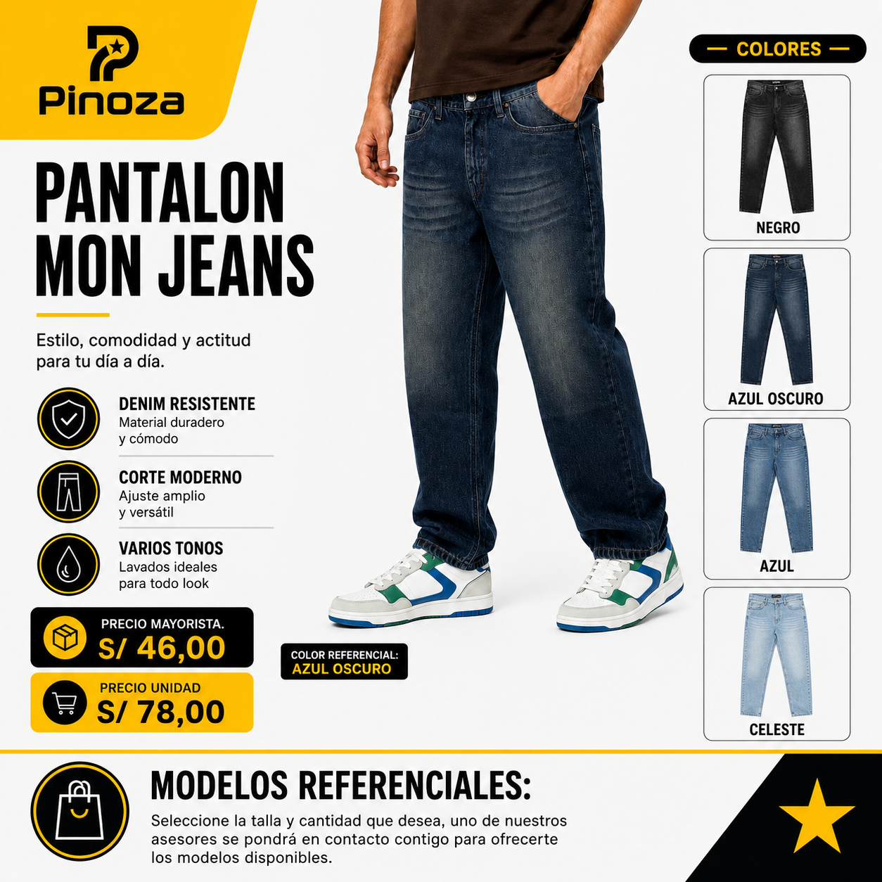 PANTALON MON JEANS