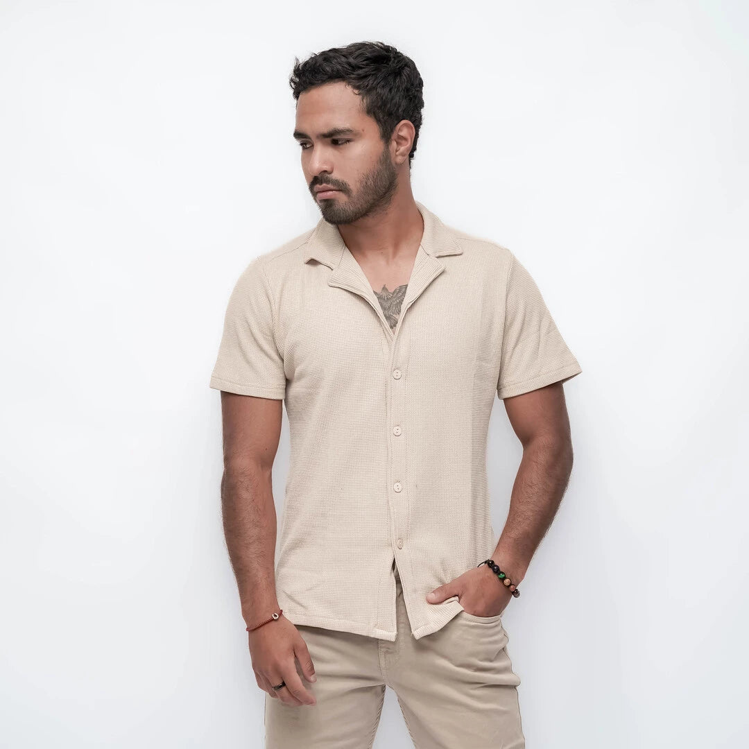CAMISA WAFLE OCELOT