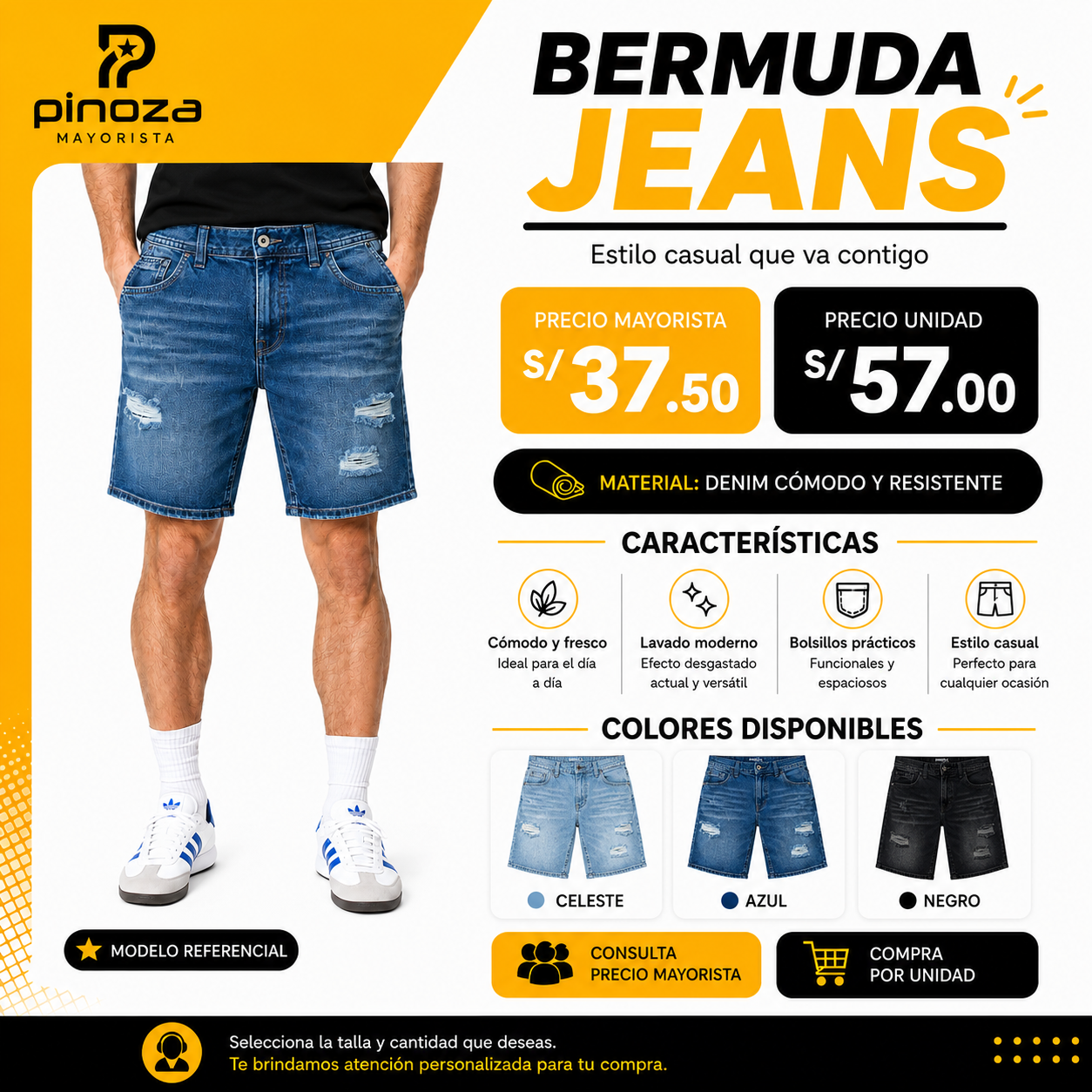 BERMUDA JEANS