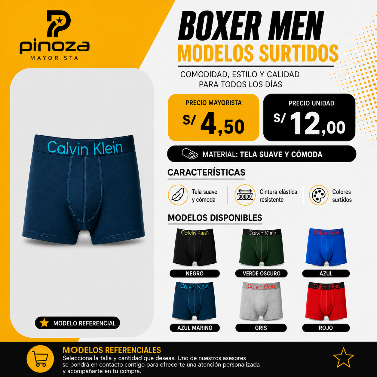 BOXER CALVIN KLEIN MEN
