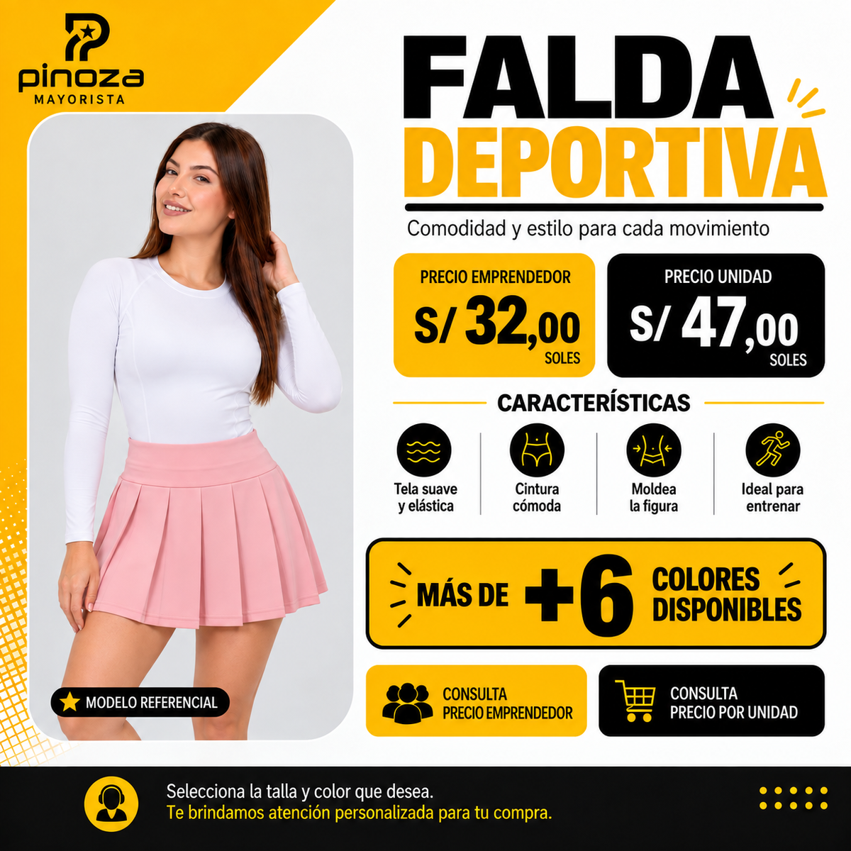 FALDA DEPORTIVA