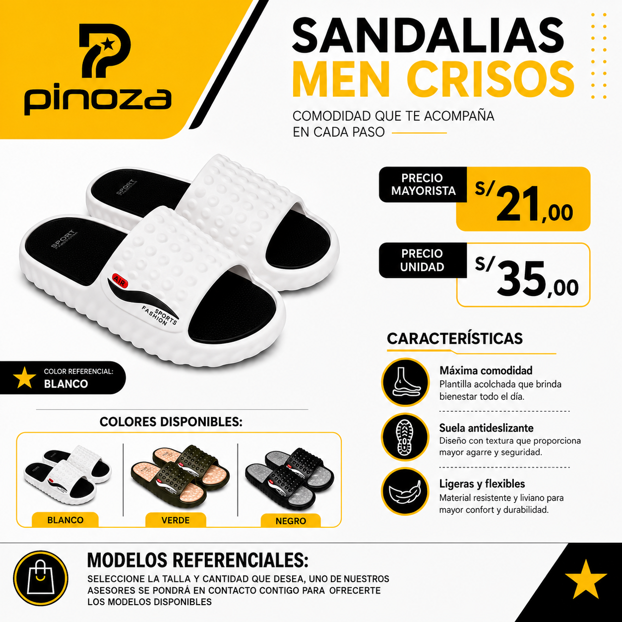 SANDALIA MEN CRISOS