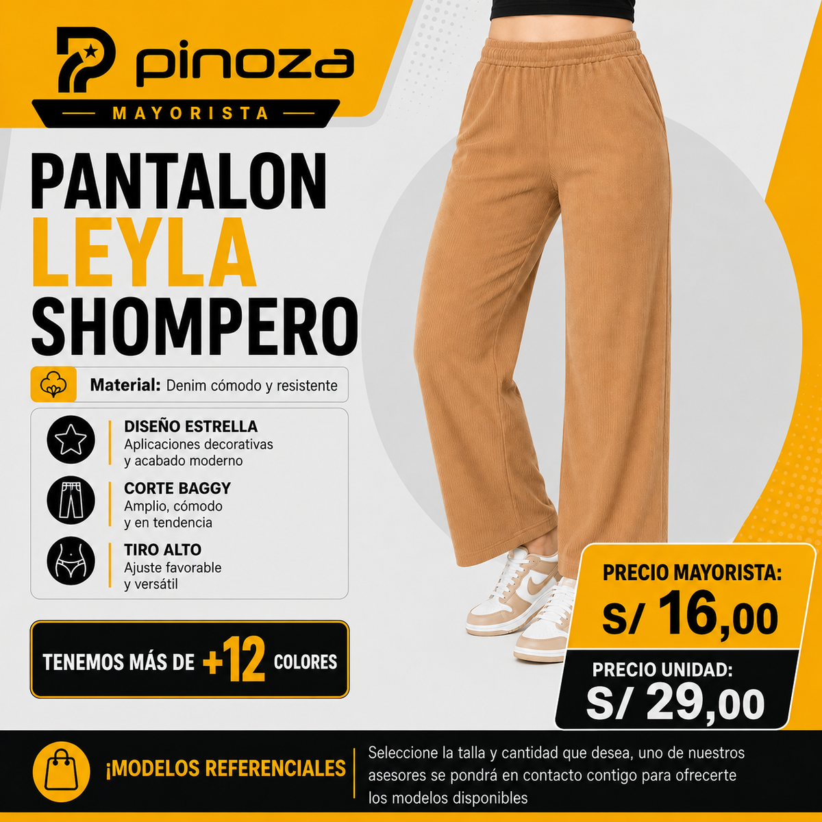 PANTALON LEYLA SHOMPERA